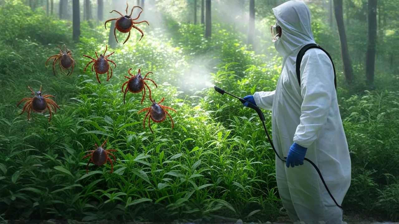 фото: Обработка от клещей в Романовке и области